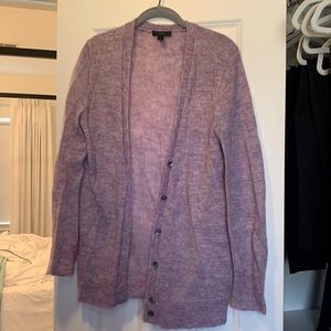 J. Crew Light purple cardigan